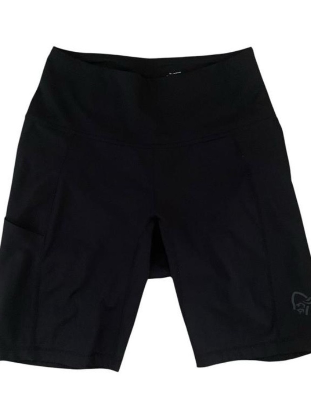 Norrøna Women’s XS Black Compression Trail Running Bike Shorts Pockets